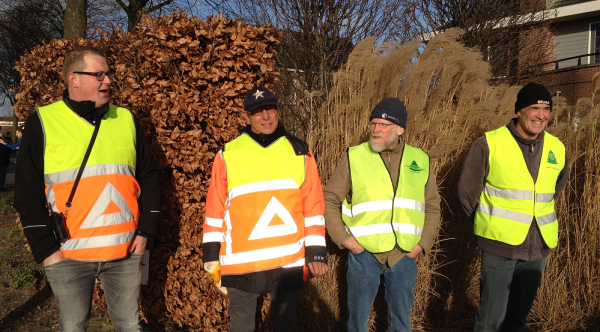 vrijwilligers Kerstcross